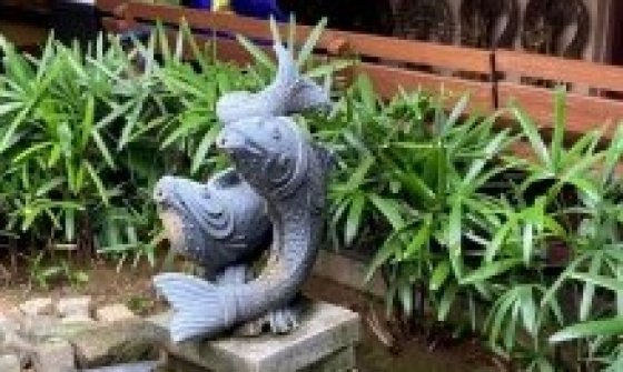 fish ornament in India